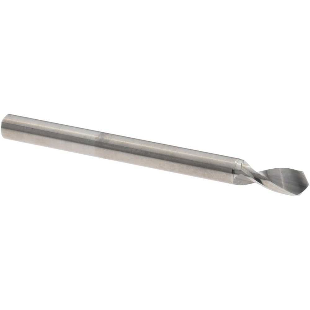Spotting Drill: 2.9 mm Dia, 120 ° Point, 38 mm OAL, Solid Carbide