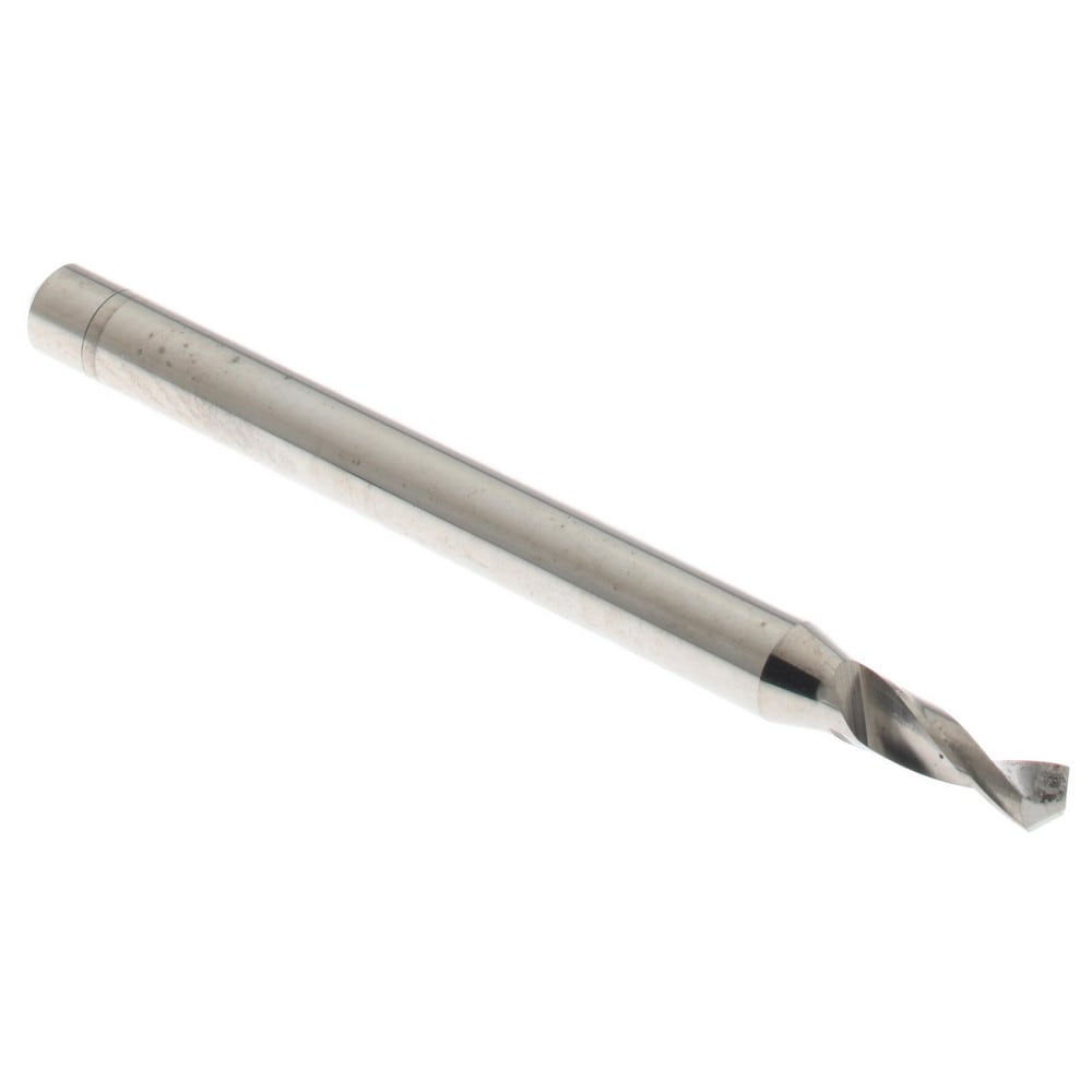 Spotting Drill: 2.1 mm Dia, 120 ° Point, 38 mm OAL, Solid Carbide