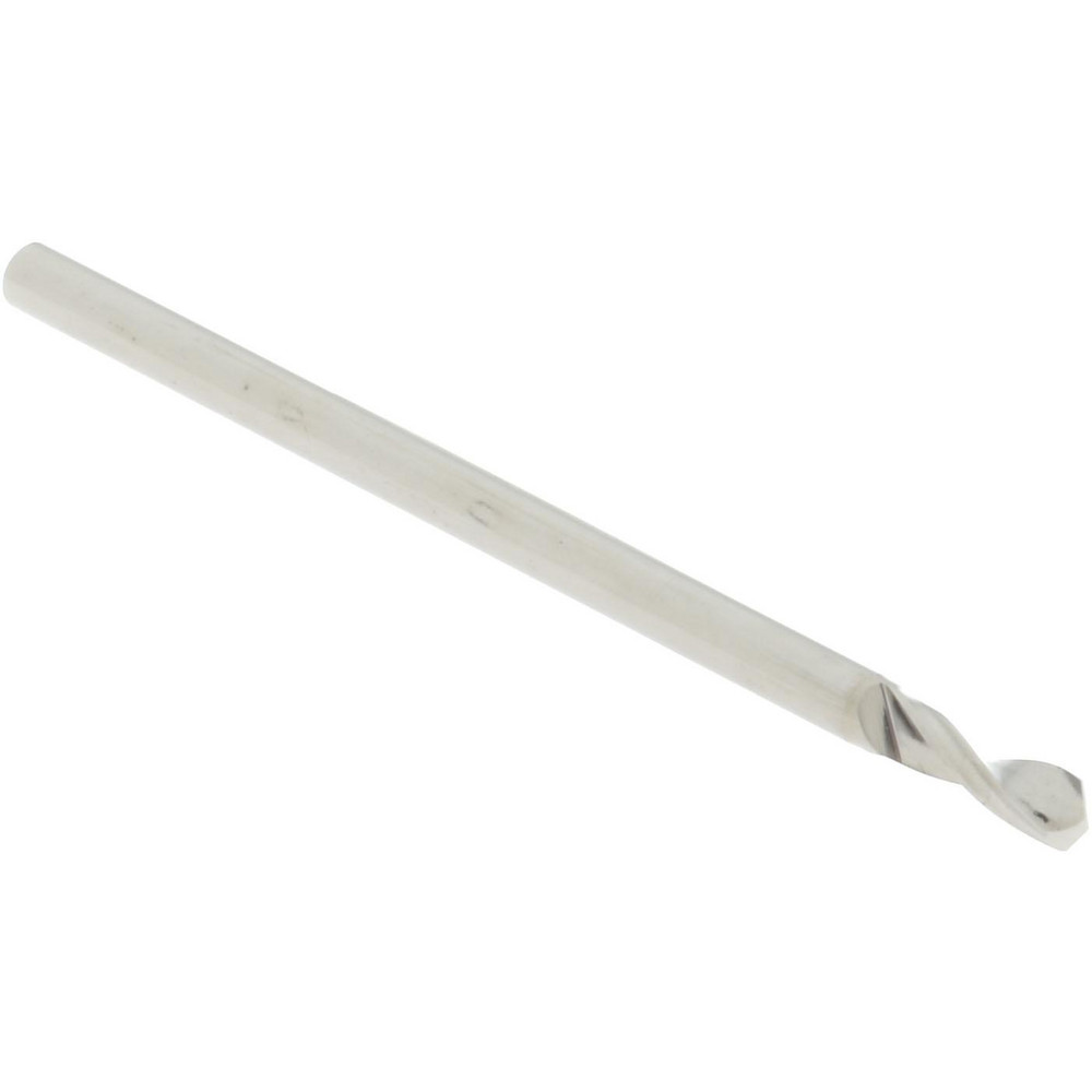 120° 1.45mm Diam 30mm OAL 2-Flute Solid Carbide Spotting Drill