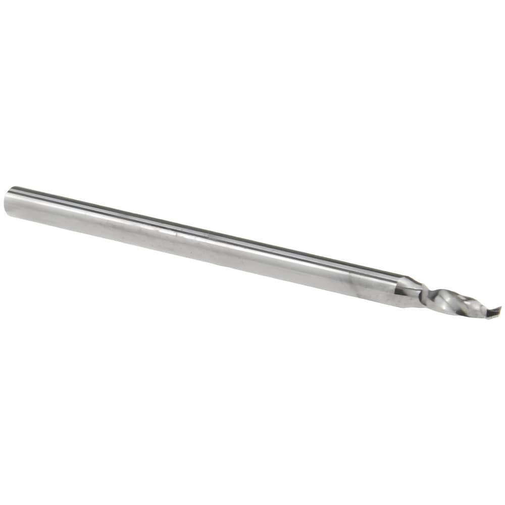 Spotting Drill: 1.1 mm Dia, 120 ° Point, 30 mm OAL, Solid Carbide