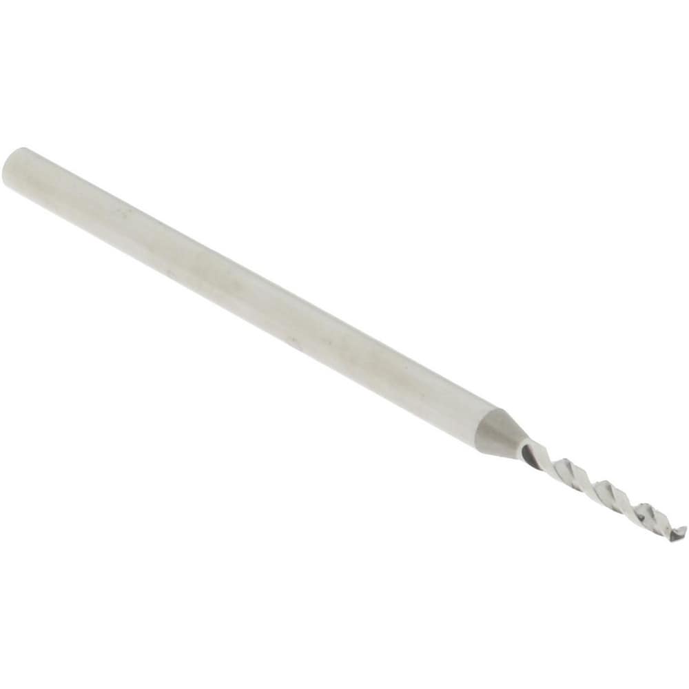 Micro Drill Bit: 0.75 mm Dia, 120 ° Point, Solid Carbide