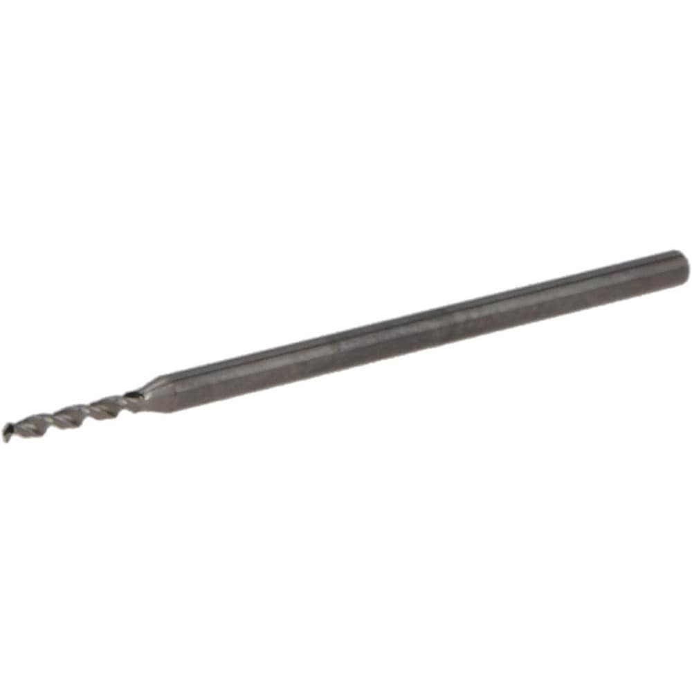 Micro Drill Bit: #74 (0.0224"), 120 deg, Solid Carbide