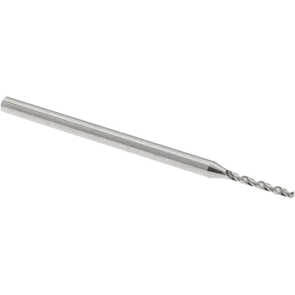 Micro Drill Bit: 0.0283" Dia, 120 deg, Solid Carbide