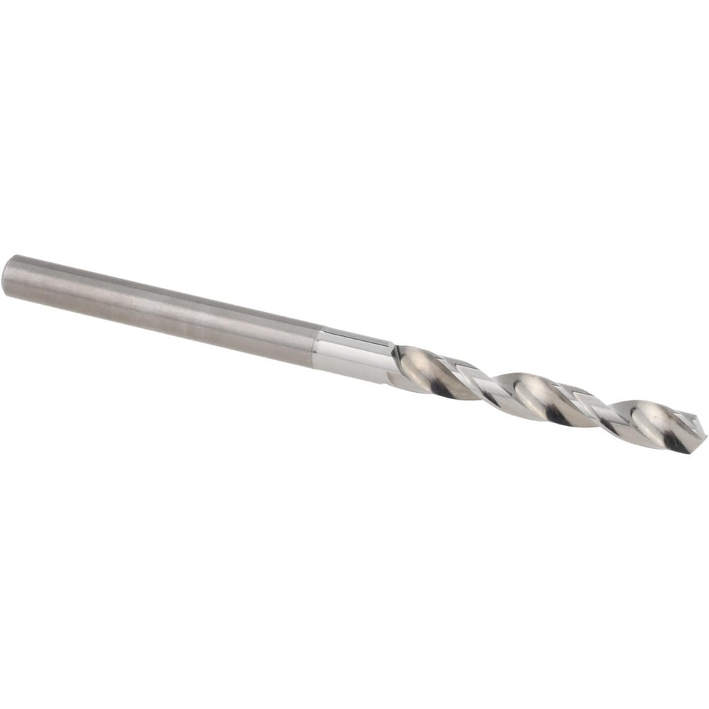 Micro Drill Bit: 2.95 mm Dia, (0.1161"),#32 (0.1161"), 140 deg, Solid Carbide