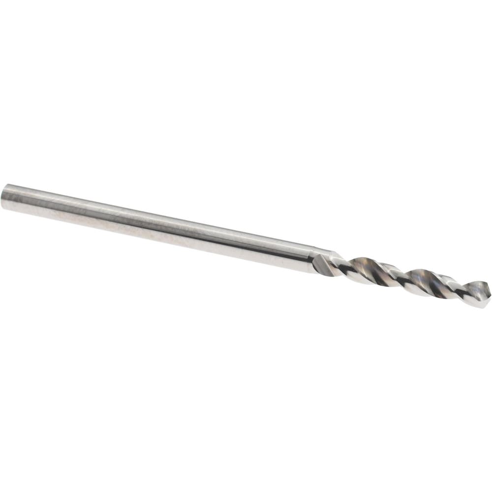 Micro Drill Bit: 1.88 mm Dia, (0.0740"), 120 deg, Solid Carbide
