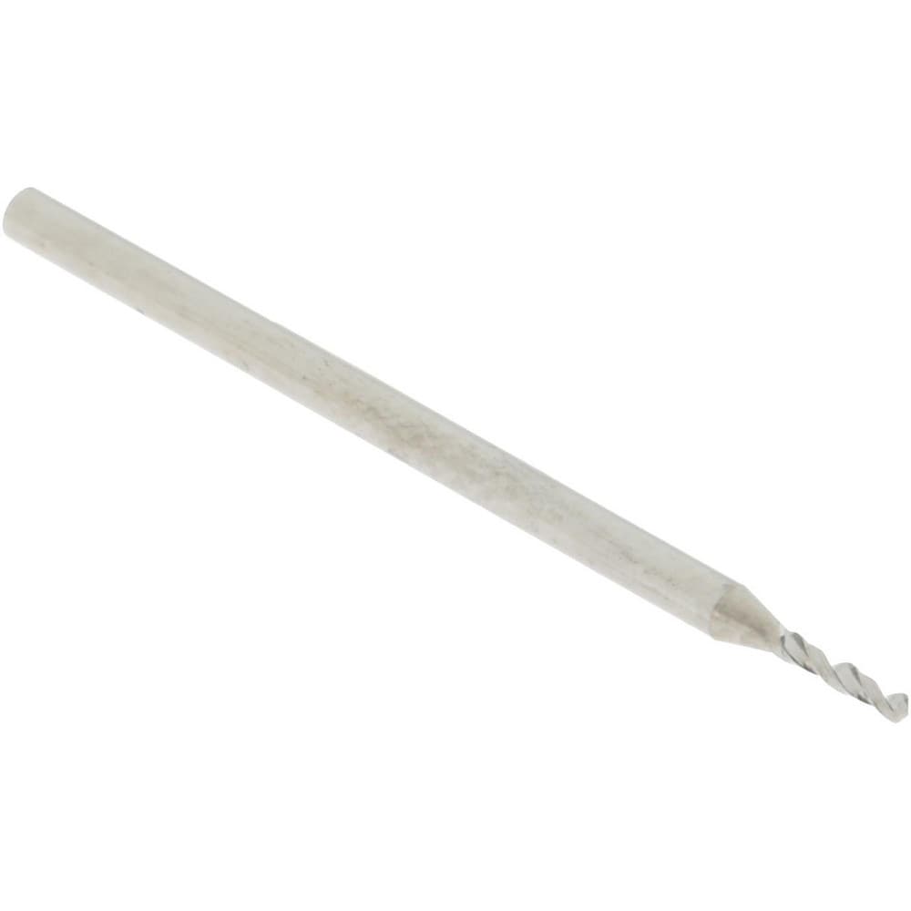 Micro Drill Bit: 0.75 mm Dia, 120 ° Point, Solid Carbide