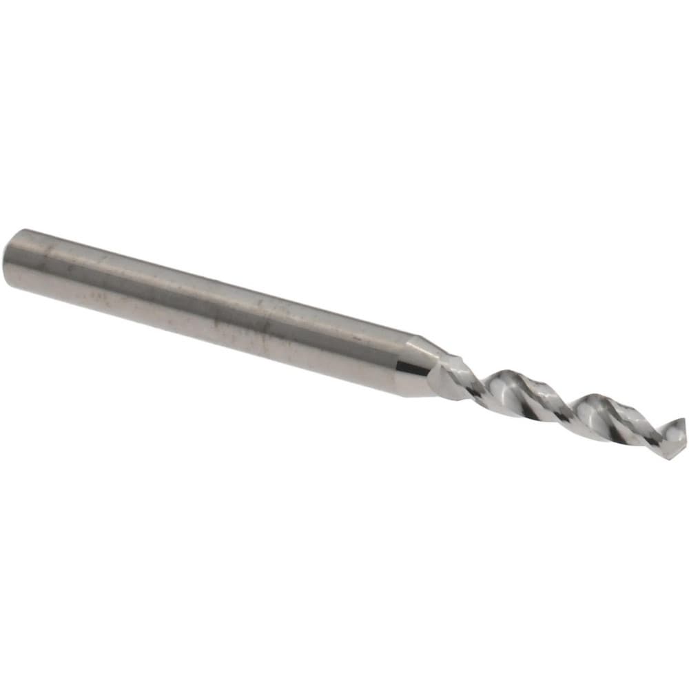 Micro Drill Bit: 2.10 mm Dia, (0.0827"), 120 deg, Solid Carbide