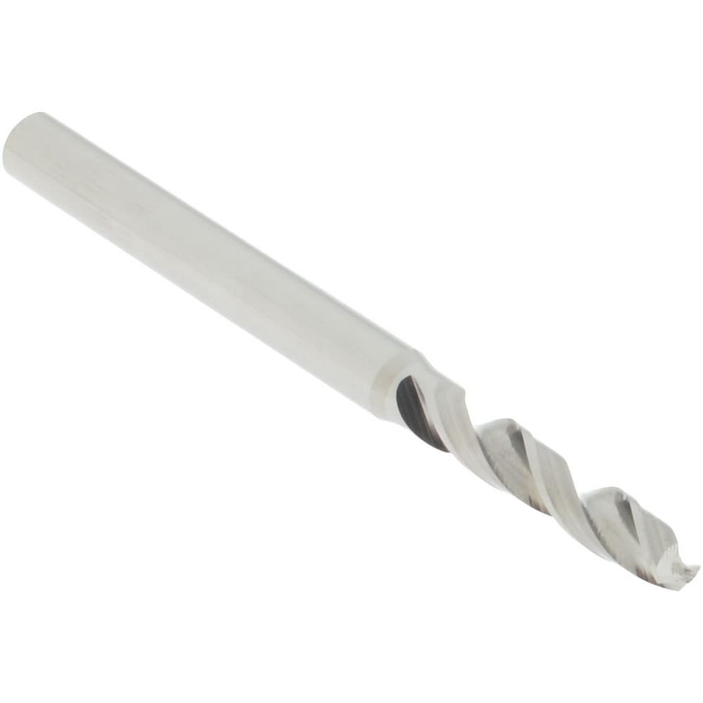 Micro Drill Bit: 2.55 mm Dia, 120 ° Point, Solid Carbide