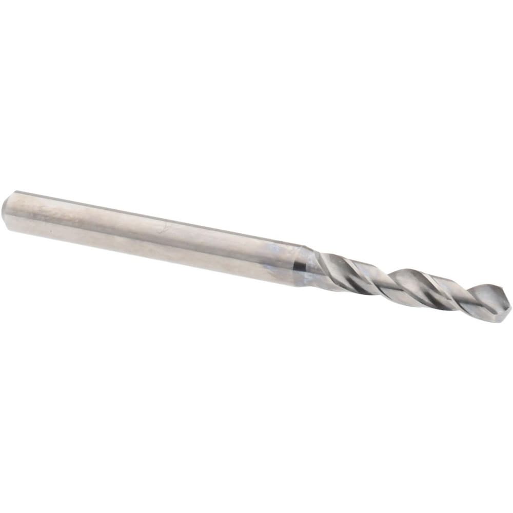 Micro Drill Bit: 2.56 mm Dia, 120 ° Point, Solid Carbide