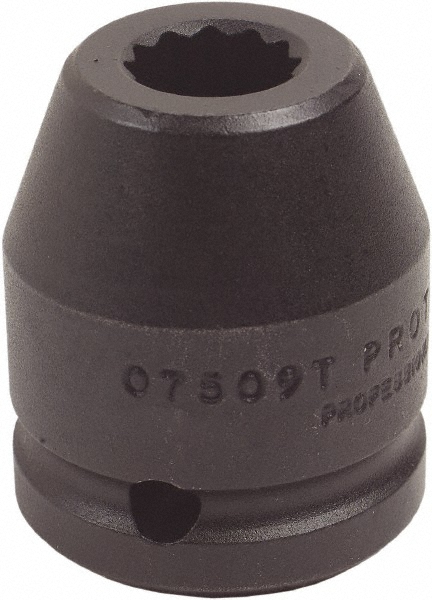 Impact Socket: 3/4" Drive, 31 mm Socket - 12 Point