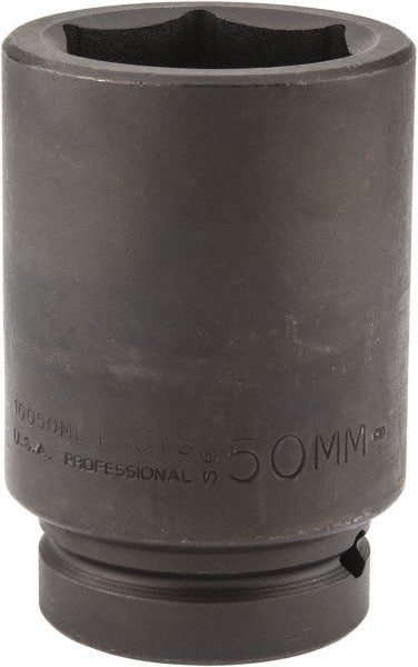 Steelman Pro 1 in Drive 50mm 6 Point Impact Socket 79314 