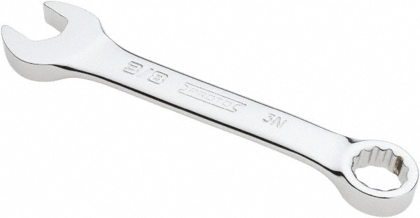 Full Polished Finish SK Hand Tool 88110 12-Point Short Combination Wrench 10mm