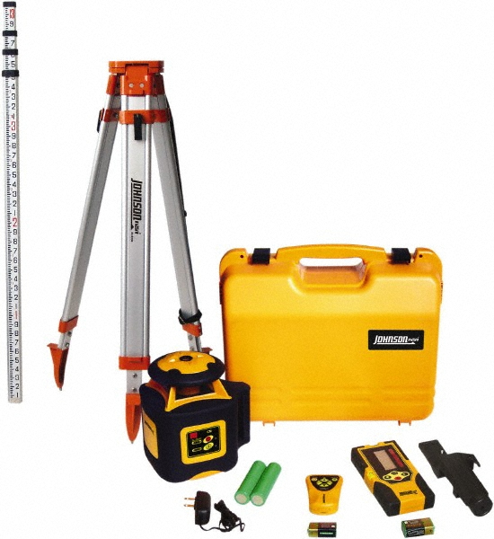 Johnson Level & Tool 2,000' (Exterior) Measuring Range, 1/16" at 100
