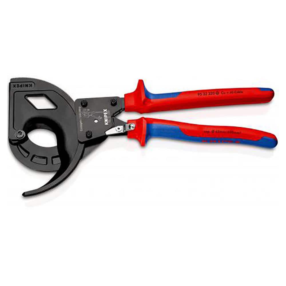 Knipex 95 32 320 Cable Cutter: 2.36" Capacity, 12-1/4" OAL 
