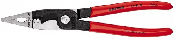 Wire Stripper: 12 AWG to 14 AWG Stripping 20 AWG Crimping & 19/32" Cutting Max Capacity