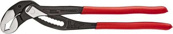 Knipex 88 01 400 Tongue & Groove Plier: 3-1/2" Cutting Capacity, Self-Gripping Jaw 