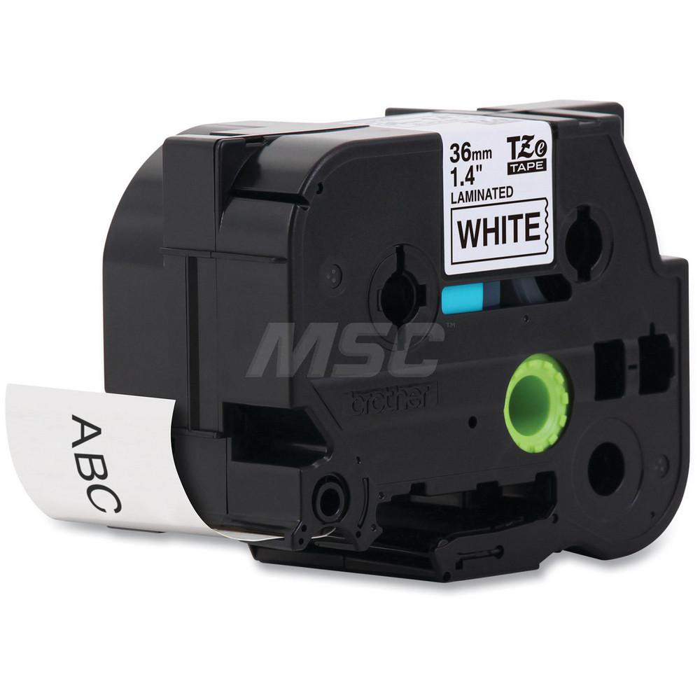 Brother Labels, Ribbons & Tapes; Type Label Tape ; Color Black on