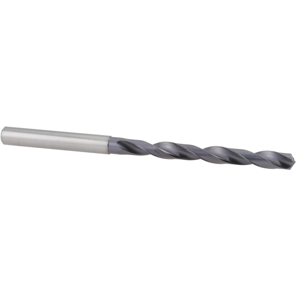 Taper Length Drill Bit: 7/32" Dia, 140 ° Point, Solid Carbide