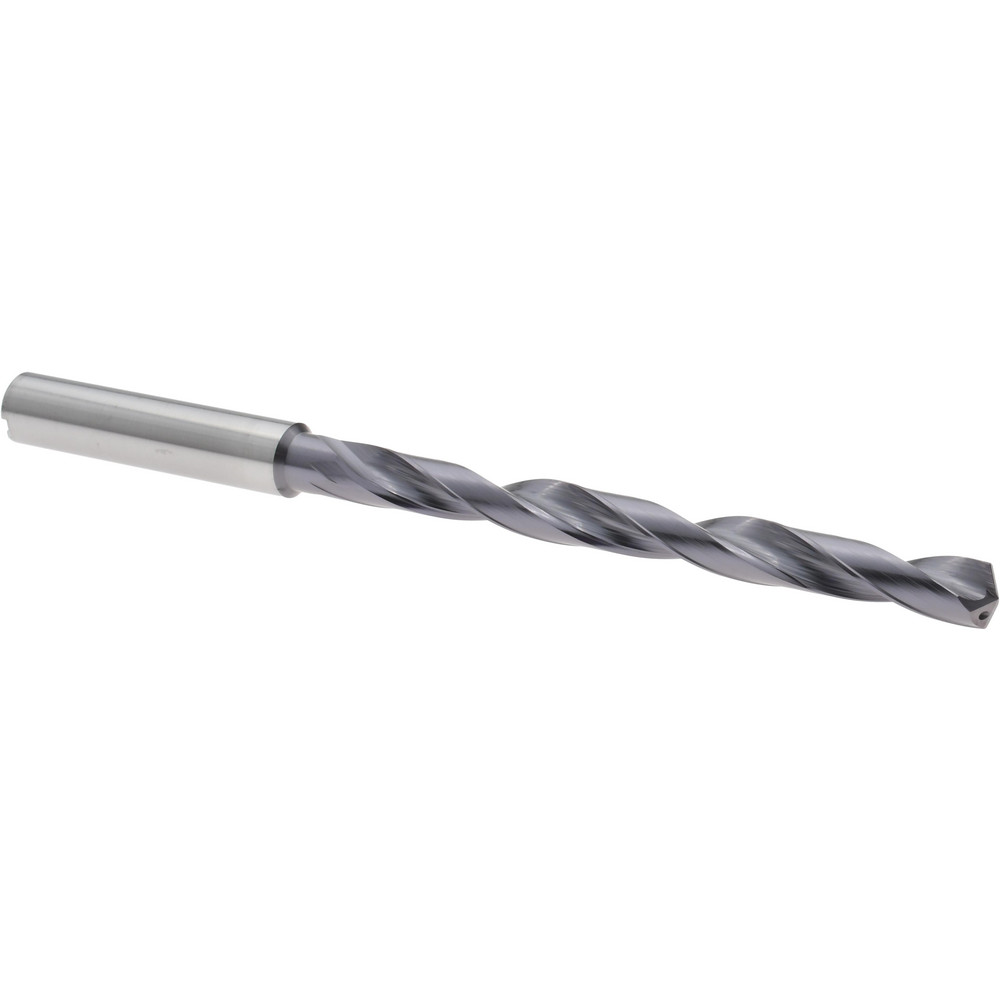 Taper Length Drill Bit: Letter E (0.2500) Dia, 140 deg, Solid Carbide