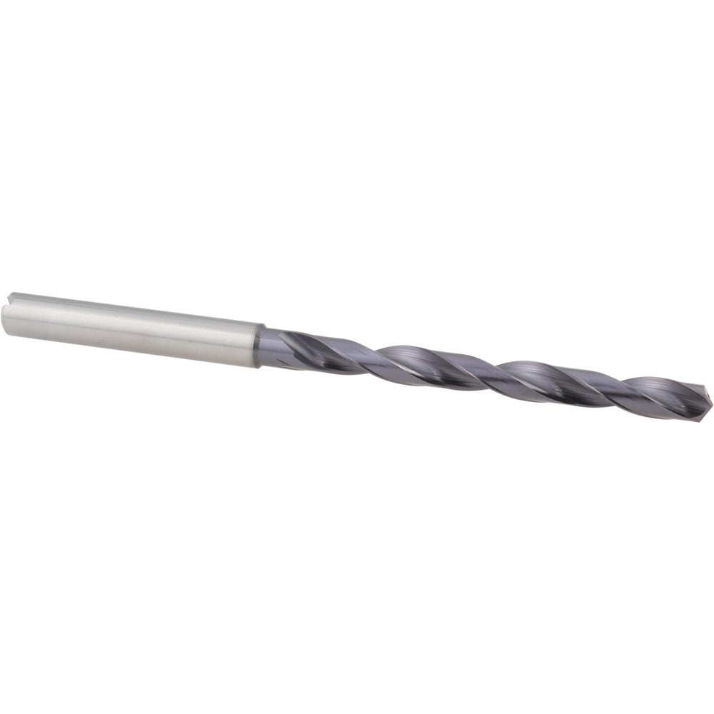 Taper Length Drill Bit: 13/64" Dia, 140 ° Point, Solid Carbide