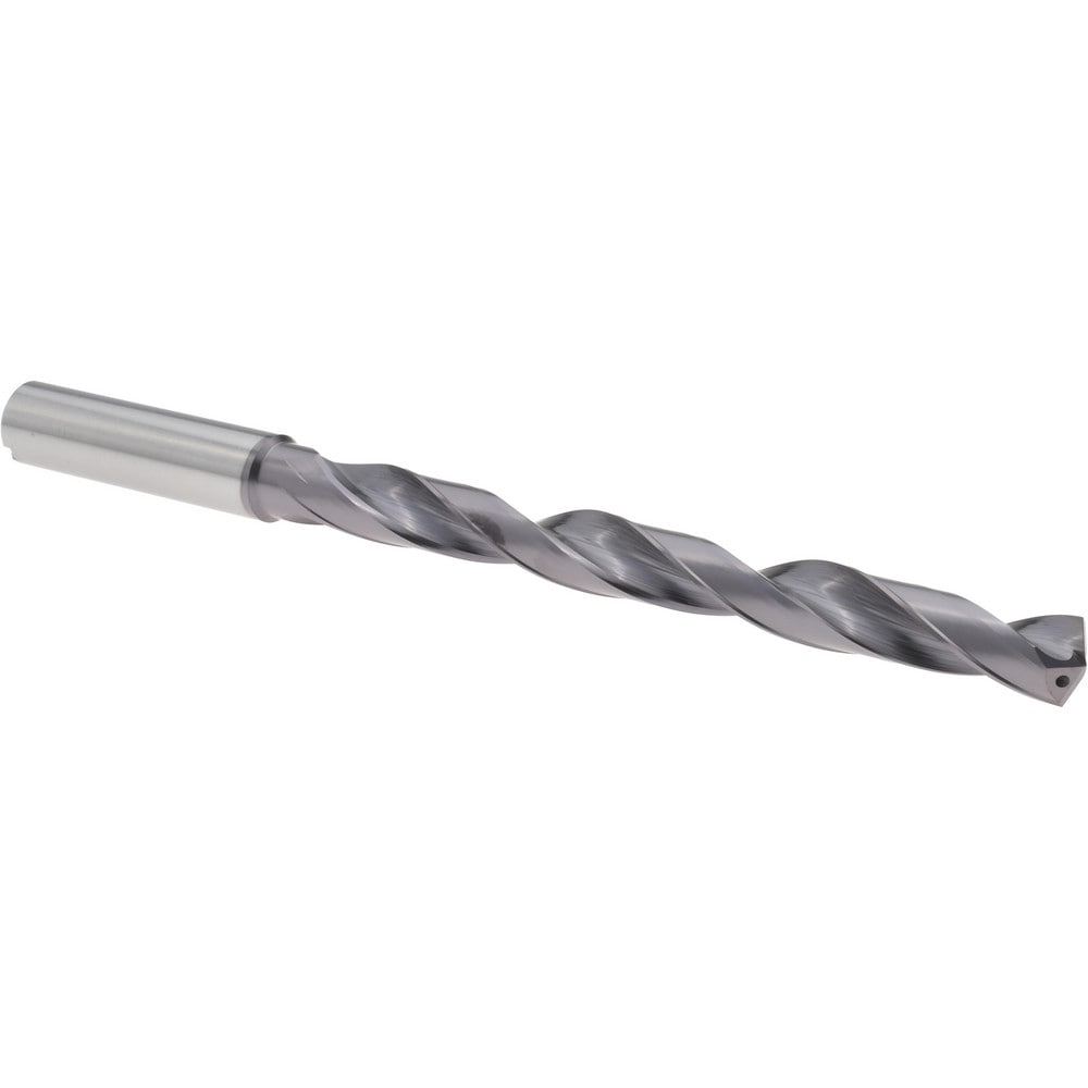 Taper Length Drill Bit: 10.5 mm Dia, 140 ° Point, Solid Carbide