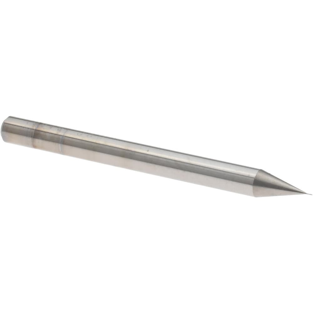 Ball End Mill: 0.0070" Dia, 0.0210" LOC, 2 Flute, Solid Carbide