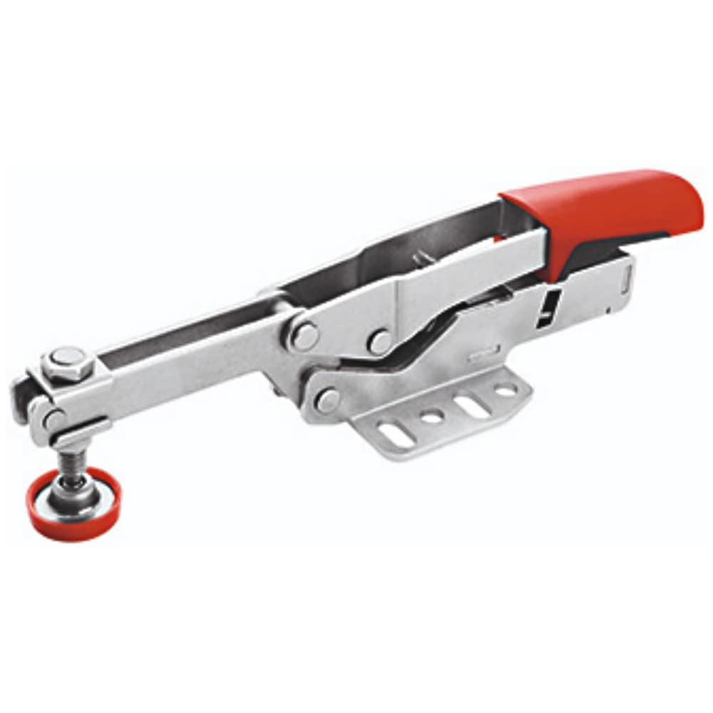 Bessey STC-HH20 Manual Hold-Down Toggle Clamp: Horizontal, 450 lb Capacity, U-Bar, Flanged Base Image