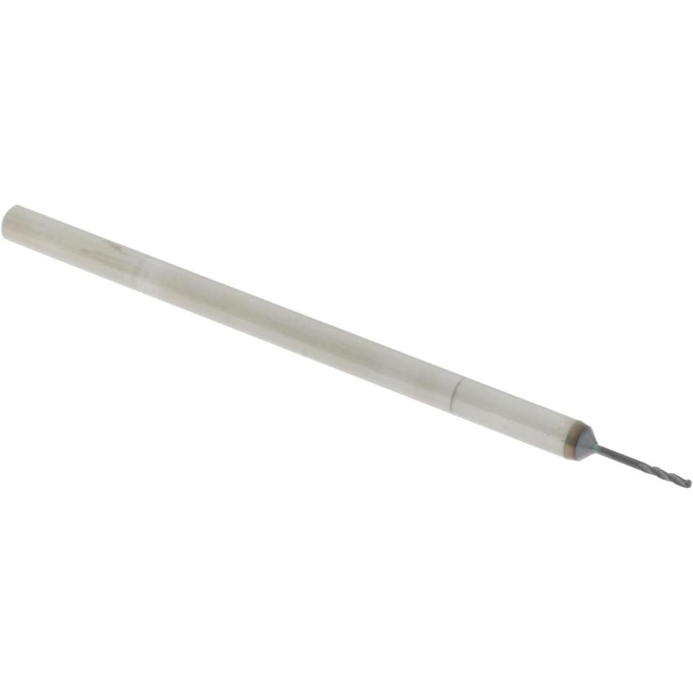 Ball End Mill: 0.0312" Dia, 0.155" LOC, 3 Flute, Solid Carbide