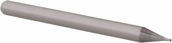 12277148 Ball End Mill: 0.0230" Dia, 0.0350" LOC, 4 Flute, Solid Carbide  