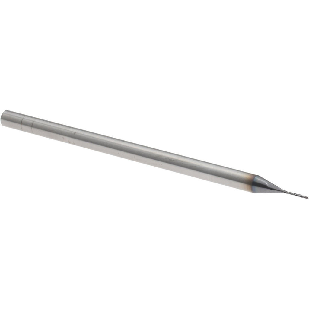 14797450 Ball End Mill: 0.0200" Dia, 0.1600" LOC, 3 Flute, Solid Carbide  