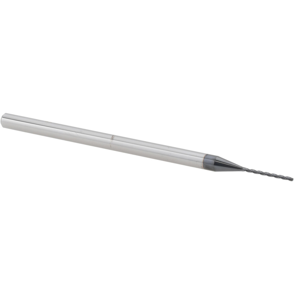 14797460 Ball End Mill: 1/32" Dia, 3/8" LOC, 3 Flute, Solid Carbide  