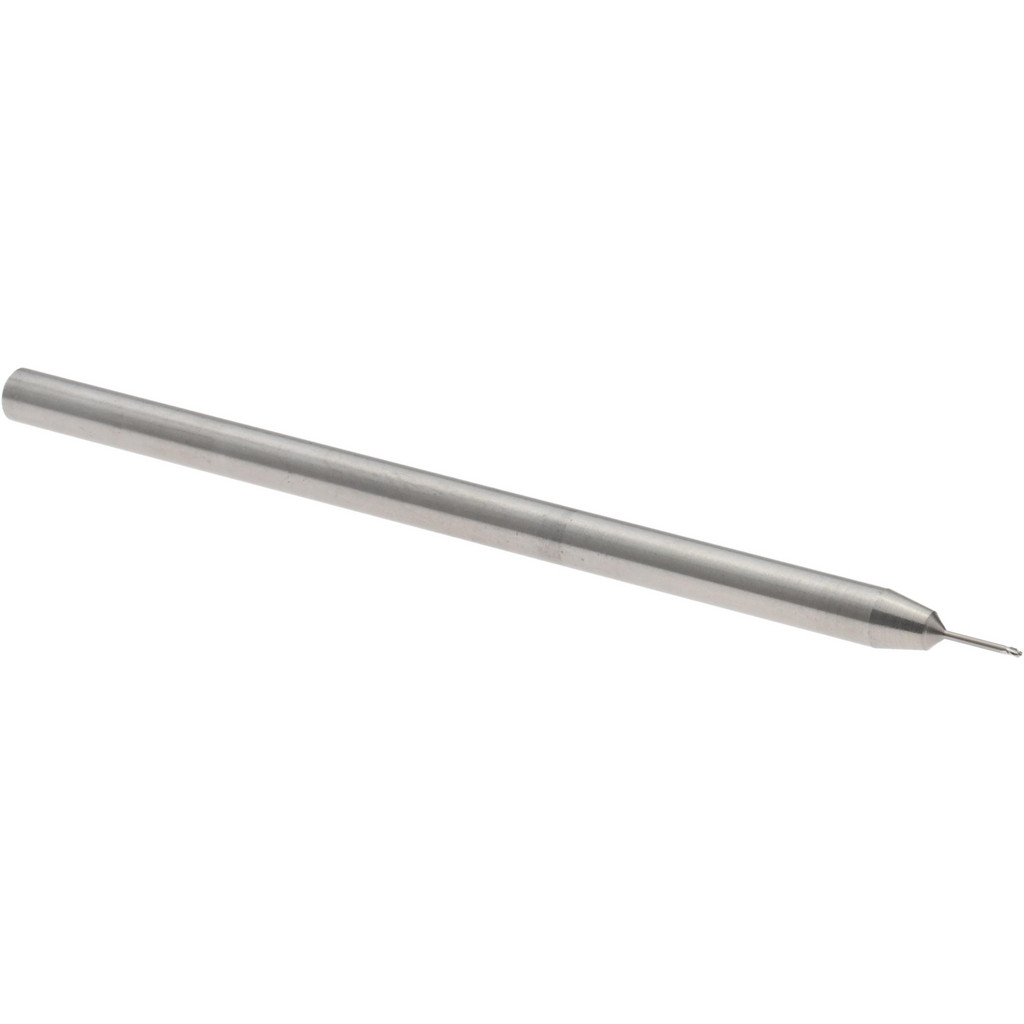 14883925 Ball End Mill: 0.0200" Dia, 0.0300" LOC, 3 Flute, Solid Carbide  