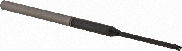 14881931 Ball End Mill: 0.0625" Dia, 0.093" LOC, 3 Flute, Solid Carbide  