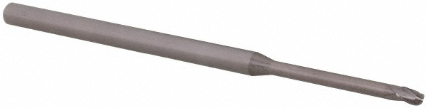 14881935 Ball End Mill: 0.0781" Dia, 0.117" LOC, 3 Flute, Solid Carbide  