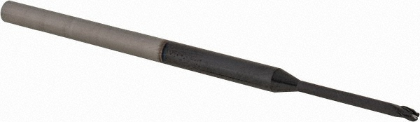 14881938 Ball End Mill: 1/16" Dia, 0.0930" LOC, 3 Flute, Solid Carbide  