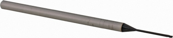 14881948 Ball End Mill: 0.0312" Dia, 0.046" LOC, 3 Flute, Solid Carbide  