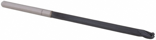 14881953 Ball End Mill: 1/8" Dia, 3/16" LOC, 3 Flute, Solid Carbide  