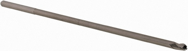 14881957 Ball End Mill: 1/8" Dia, 3/16" LOC, 3 Flute, Solid Carbide  
