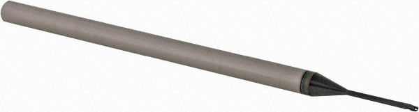 14881964 Ball End Mill: 0.0312" Dia, 0.046" LOC, 3 Flute, Solid Carbide  