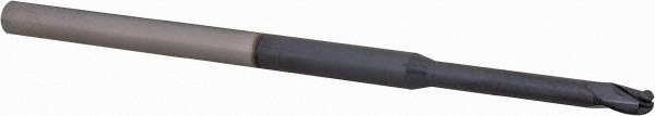 Accupro AP61731667 Ball End Mill: 0.095" Dia, 0.142" LOC, 3 Flute, Solid Carbide 