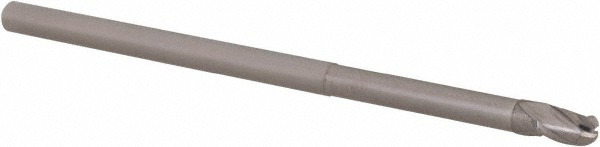 14881982 Ball End Mill: 1/8" Dia, 3/16" LOC, 3 Flute, Solid Carbide  
