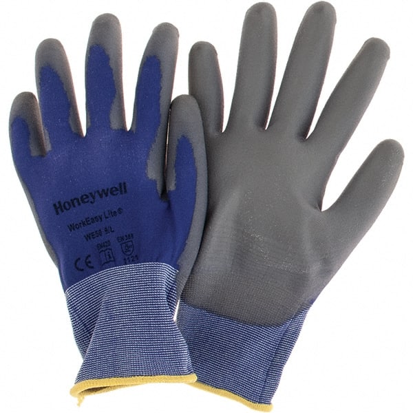 Cut & Puncture-Resistant Gloves: Size L, ANSI Cut 1, ANSI Puncture 1, Nylon Blend