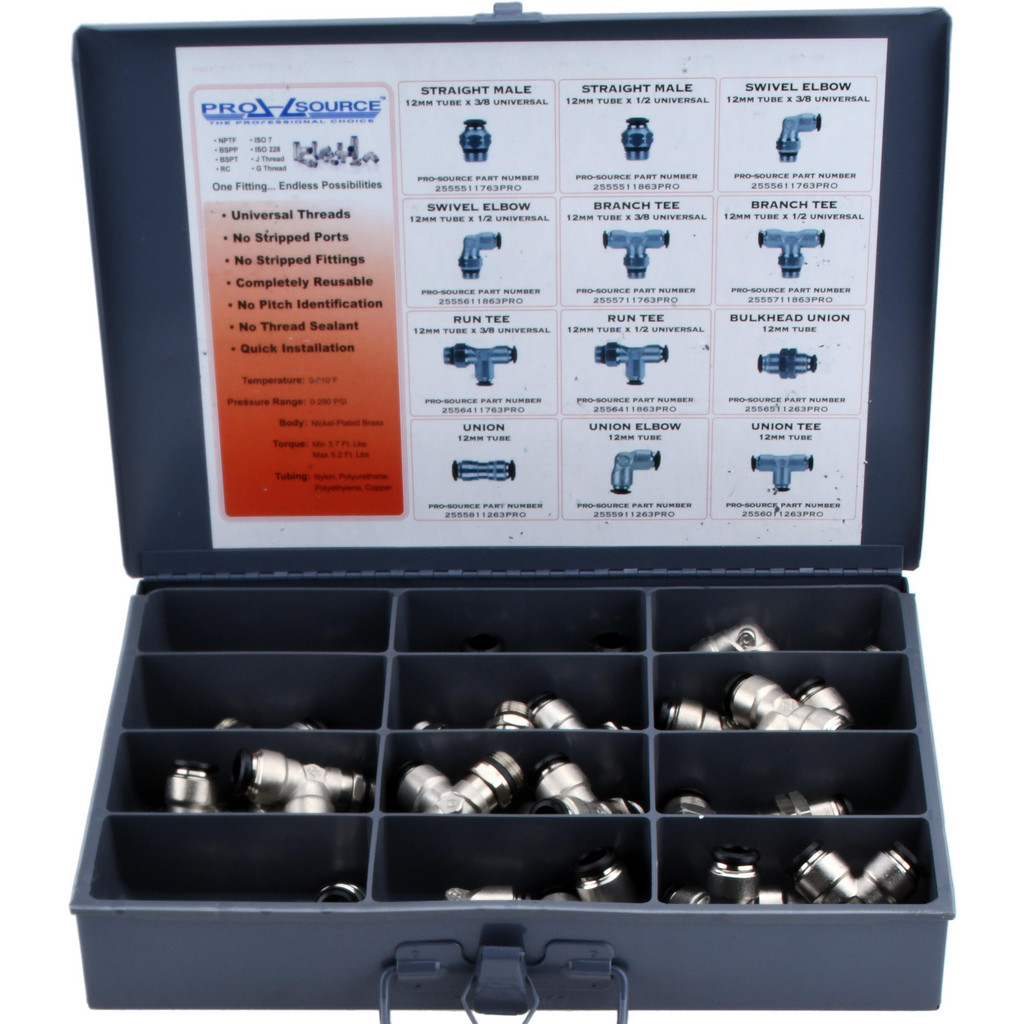 Value Collection 2569611236PRO 36 Piece, Push to Connect Fitting Kit Image