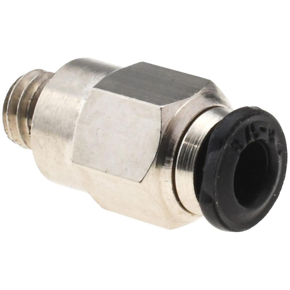 Push-To-Connect Tube to Metric Thread Tube Fitting: M5 Thread