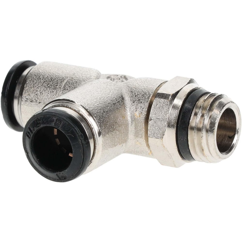Push-To-Connect Tube to Universal Thread Tube Fitting: 1/4" Thread