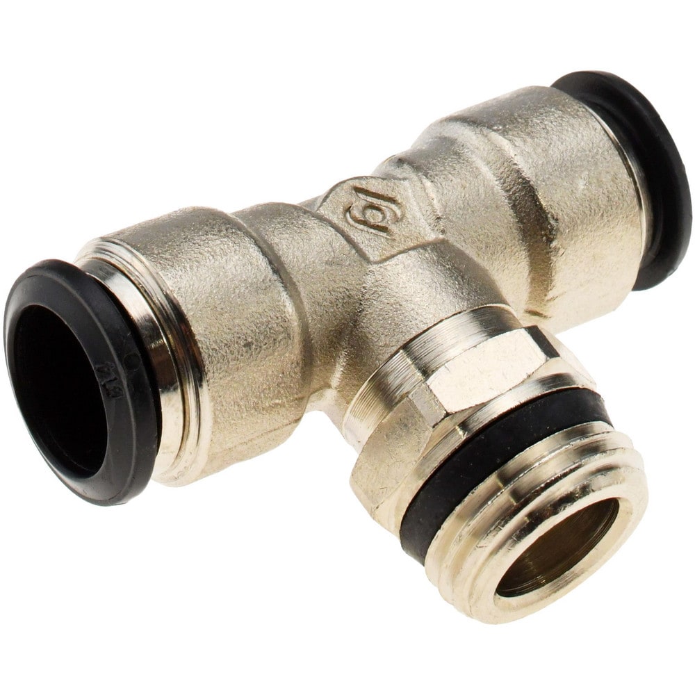 Push-To-Connect Tube to Universal Thread Tube Fitting: 1/2" Thread