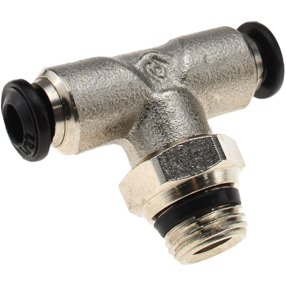 Push-To-Connect Tube to Universal Thread Tube Fitting: 1/8" Thread