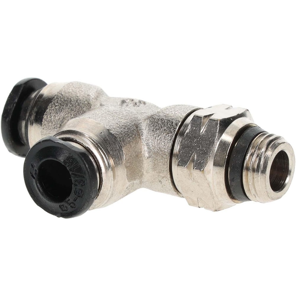 Push-To-Connect Tube to Universal Thread Tube Fitting: 1/8" Thread