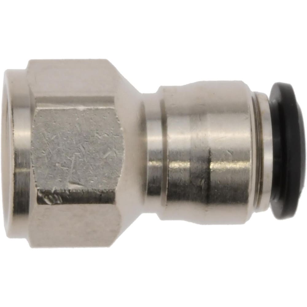 Push-To-Connect Tube to Female & Tube to Female BSPP Tube Fitting: 1/8" Thread