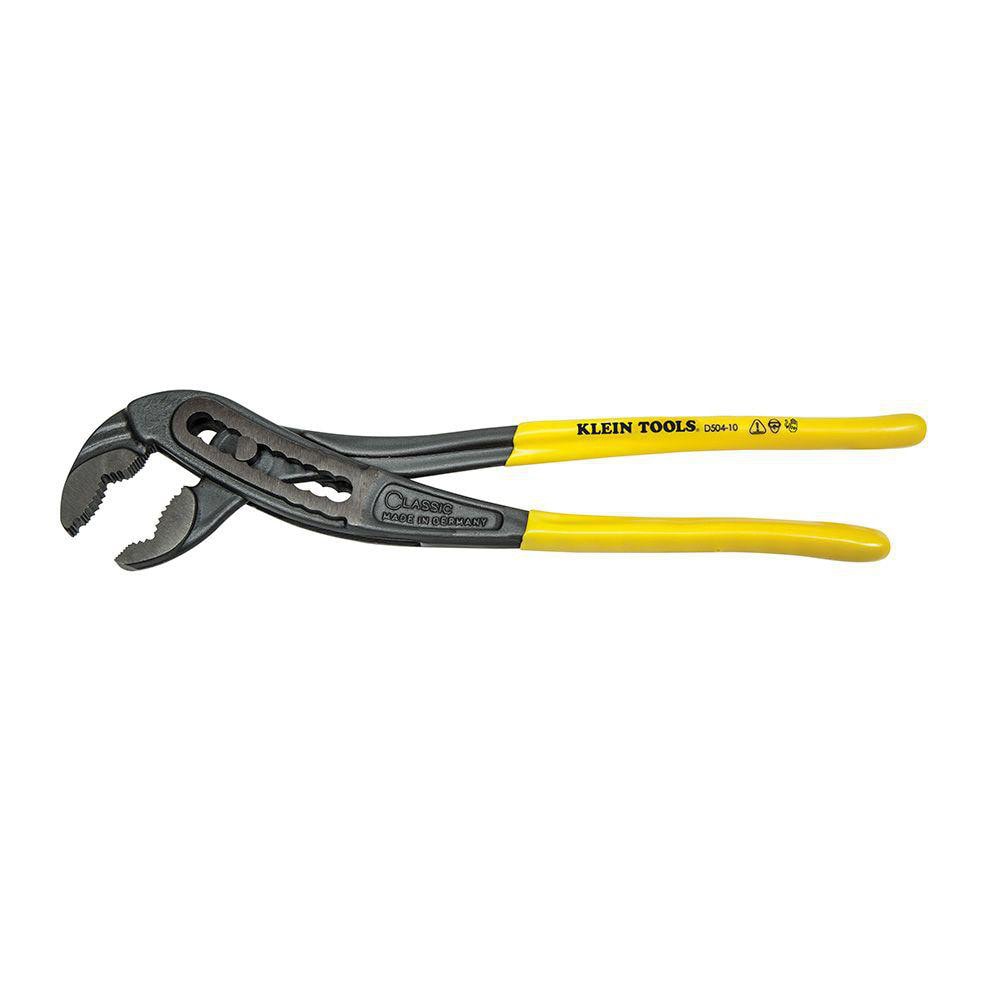 Klein Tools D504-10 Tongue & Groove Plier: 2.125" Cutting Capacity Image